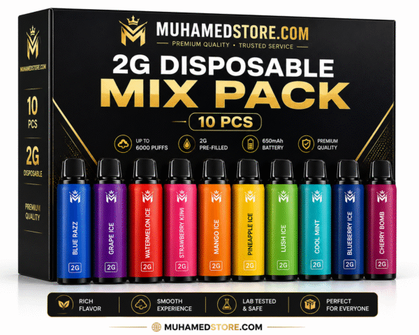 2g Disposable mix pack (10 pcs)